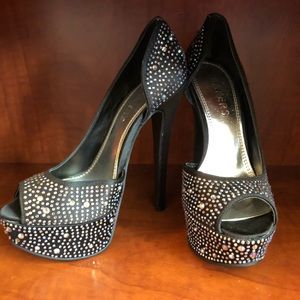 Jeweled d’orsay pumps
